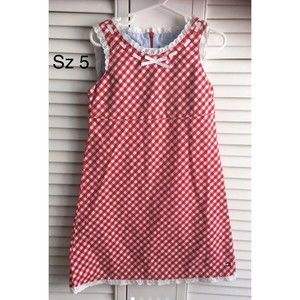 Tommy Hilfiger Size 5 red & white gingham Summer Dress